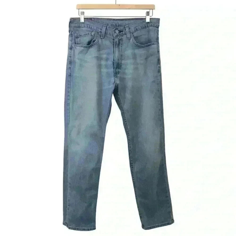 Levi’s Men’s 505 Light Wash Jeans Size 34x30